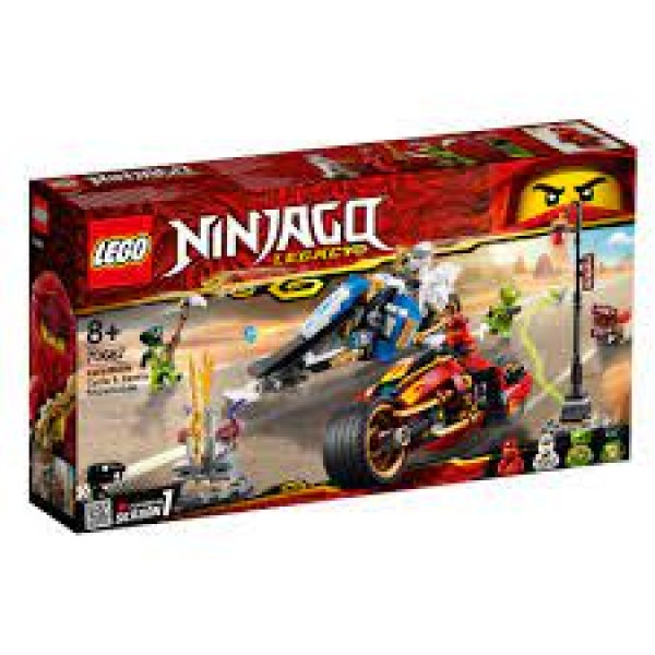 LEGO Ninjago - Kai and Zane's Vehicles Blade Motorcycles and Snowmobile (70667)