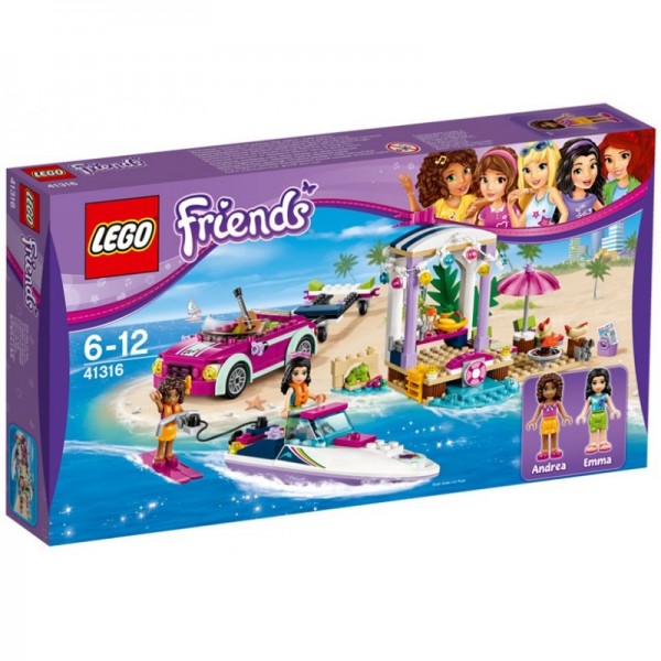 LEGO Friends Barca Transportoare Cu Motor A Andreei 41316