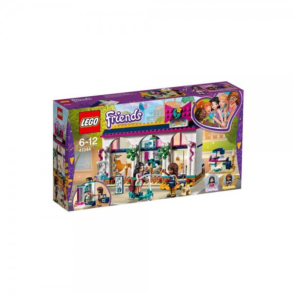 LEGO Friends Magazinul De Accesorii Al Andreei (41344)