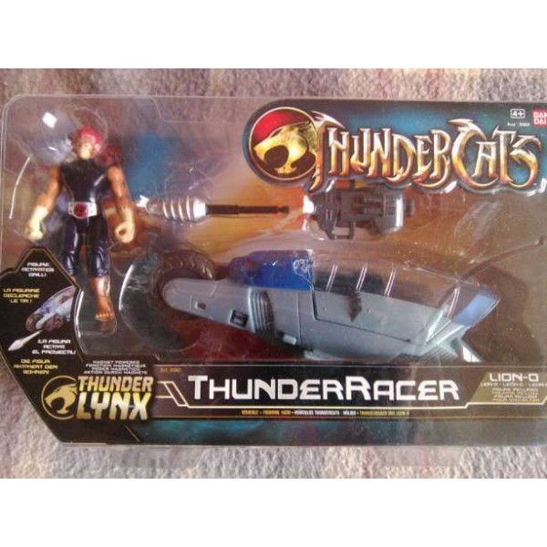 Set -Figurina ThunderCats Lion-O with car and gun