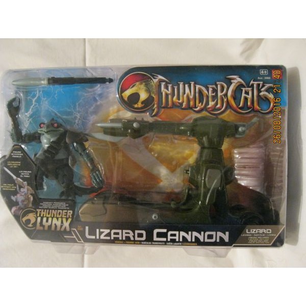 ThunderCats Lizard Figurine Set with Cannon and his car