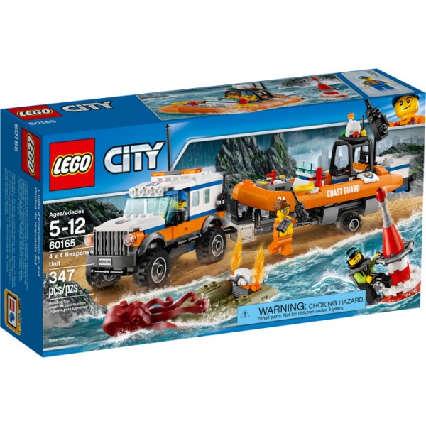 LEGO City Unitatea de intervenție 4x4 60165
