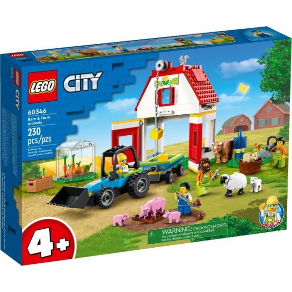 LEGO City - Hambar si animale de ferma (60346)