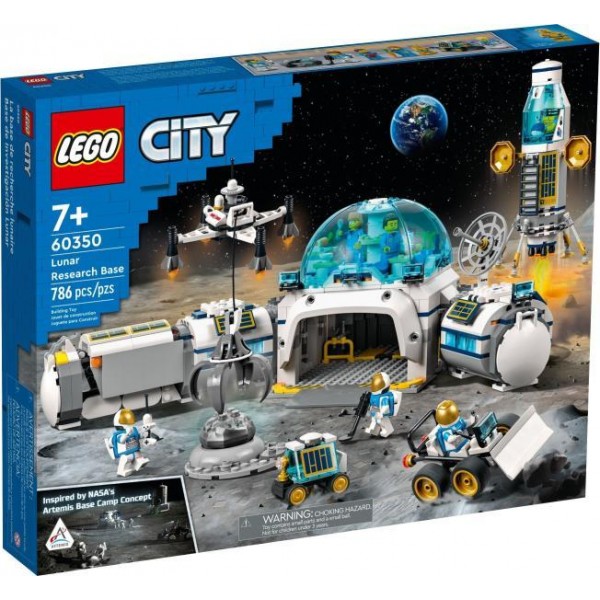 LEGO City - Baza de cercetare selenara (60350)