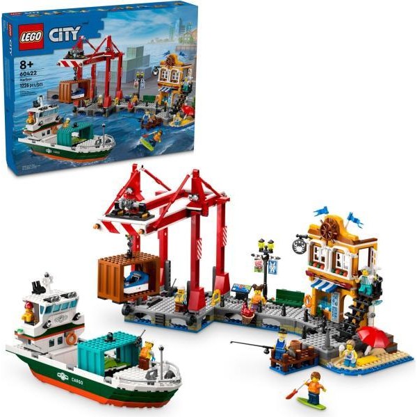 LEGO City - Seaside Harbor with Cargo Ship (60422) 