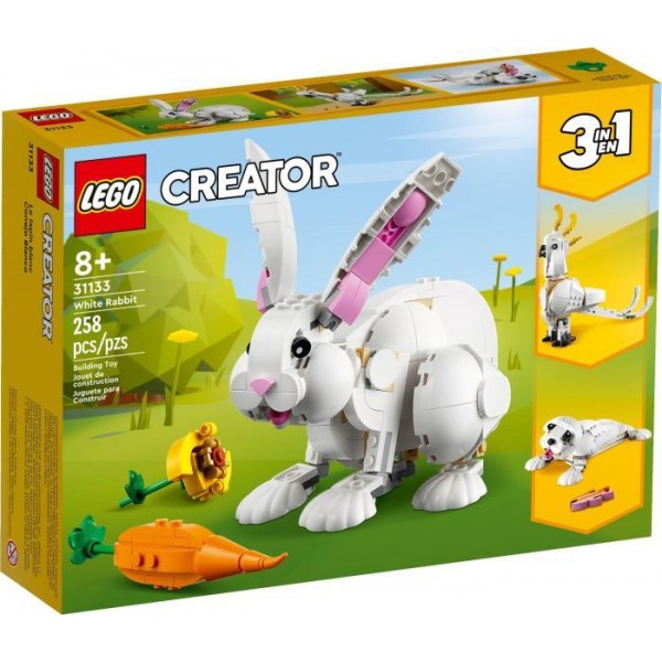 LEGO Creator 3-in-1 - Iepurele alb (31133)