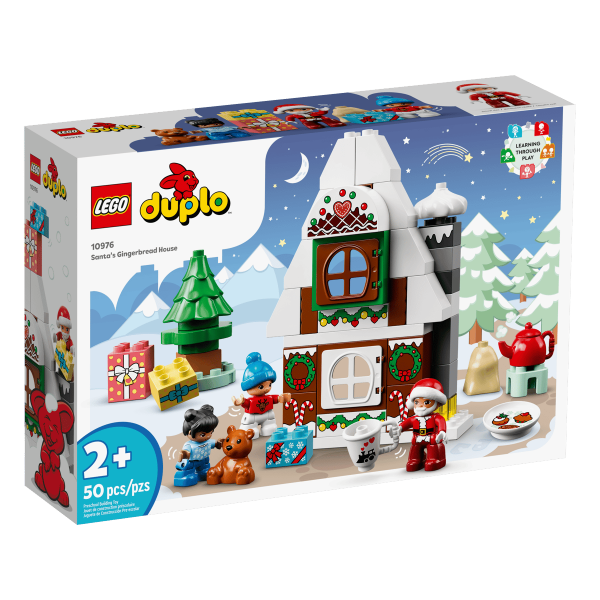 LEGO DUPLO - Casa din turta dulce a lui Mos Craciun (10976)