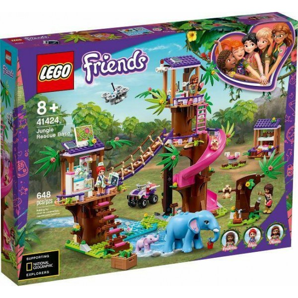 LEGO Friends - Baza de salvare din jungla (41424)