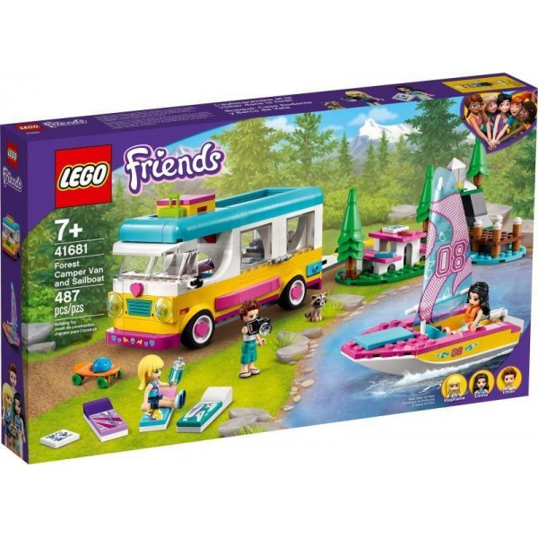 LEGO Friends - Forest Camper Van and Sailboat (41681)