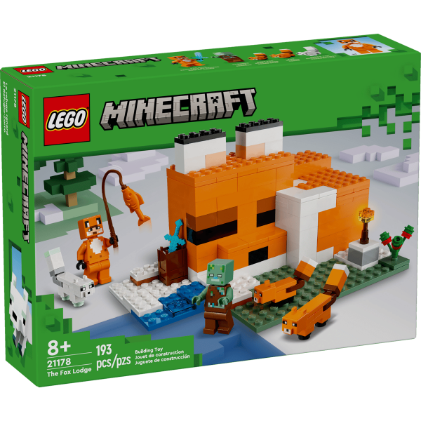 LEGO Minecraft - Vizuina vulpilor (21178)