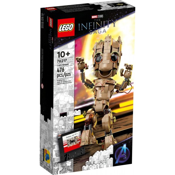 LEGO Super Heroes Marvel - Eu sunt Groot (76217)